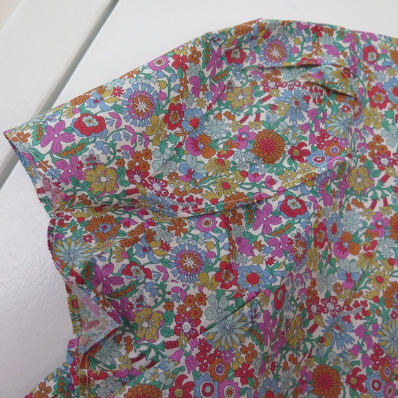 Simons Liberty of London Fabric Blouse - Butterfly Sleeves - XL - Picture 5 of 12